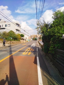 前面道路