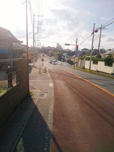前面道路